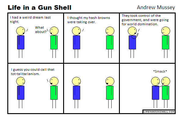 Hash brown invasion!